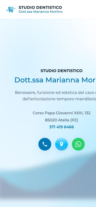 Studio Dentistico Marianna Morlino — anteprima mobile